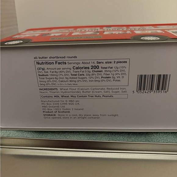 Marks And Spencer M&S Scottish Shortbread Double Decker Bus Collectible Tin - Picture 3 of 4